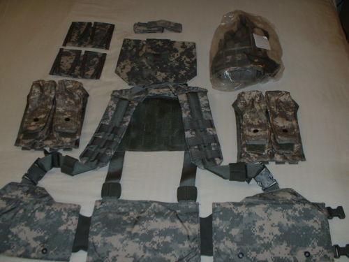 EAGLE INDUSTRIES RIFLEMAN DF-LCS H-HARNESS H-GEAR L/XL LOAD BEARING VEST POUCHES