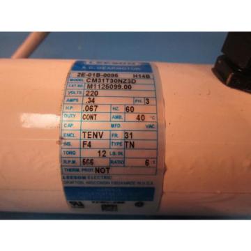 LESSON CM31T30NZ3D GEARMOTOR M1125099, 2E-01B-0095-2, GEAR MOTOR